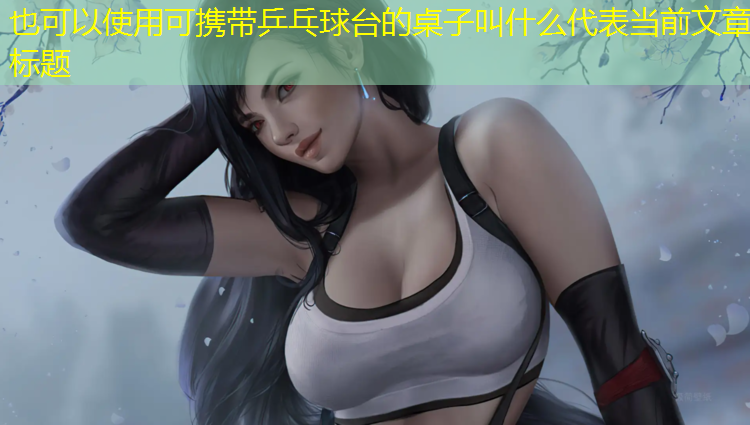 可携带乒乓球台的桌子叫什么