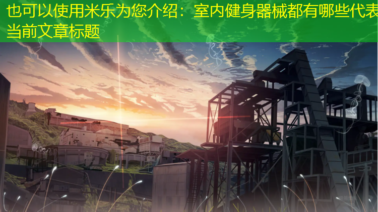 室内健身器械都有哪些