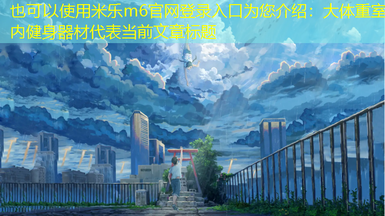 大体重室内健身器材